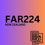 FAR224 NZ - Financial Accounting and Reporting (New Zealand)