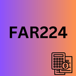 FAR224 - Financial Accounting and Reporting