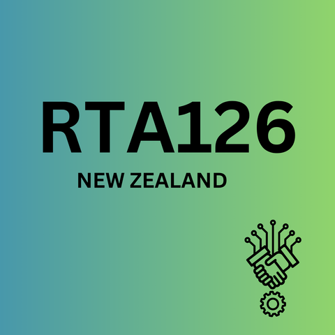 RTA126 NZ - Risk, Technology and Artificial Intelligence (New Zealand)