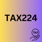 TAX224 - Tax