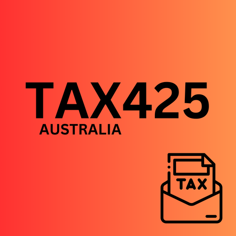 TAX425 AU - Tax (Australia)